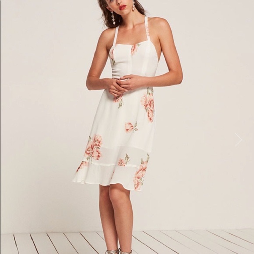 Reformation Giselle Dress in Henrietta